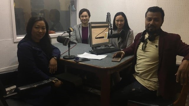 During the Nepal trip, the project team was interviewed by Mr. Krishna Subedi, the radio presenter of Image FM 97.9 in Nepal